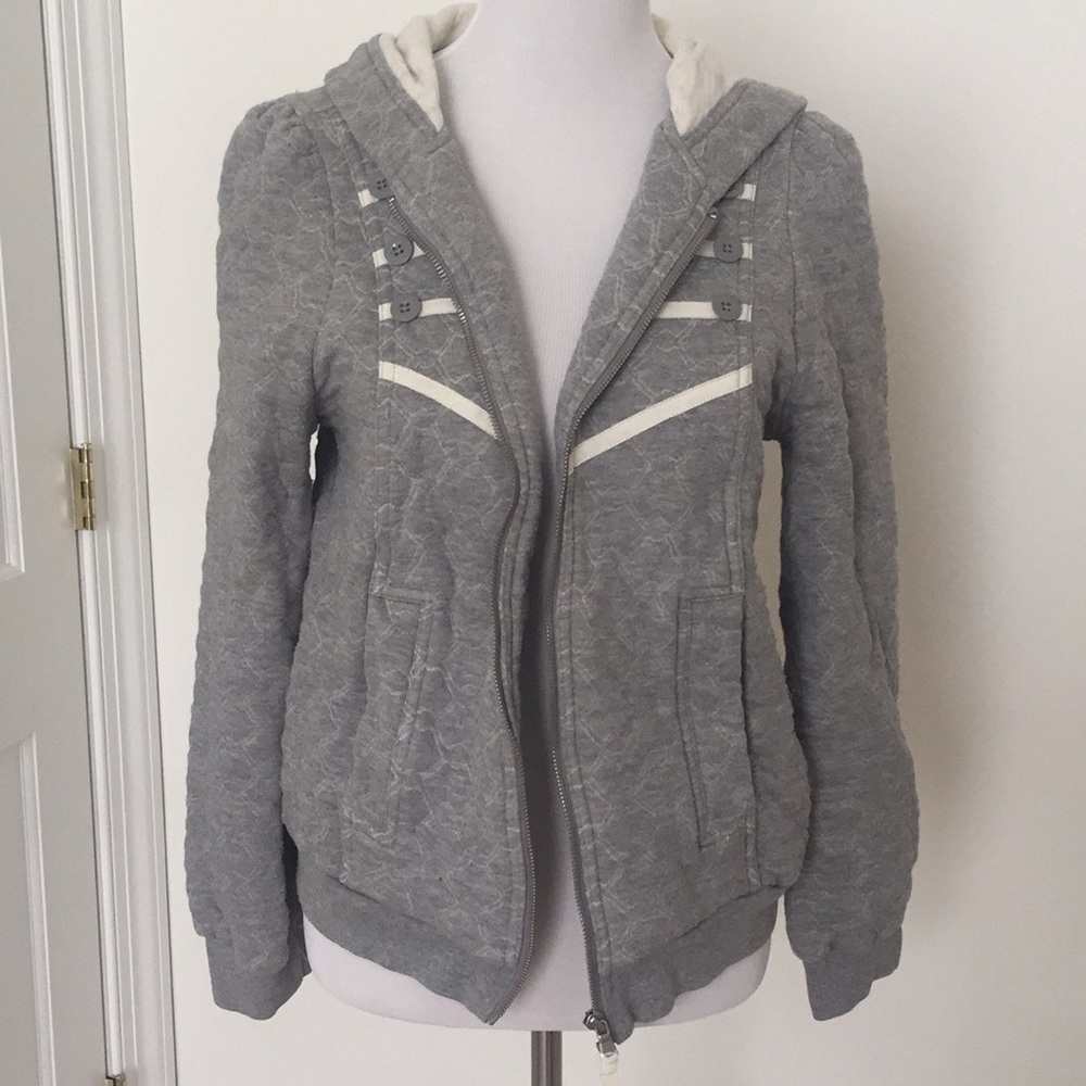 Gray Marc Jacobs hoodie